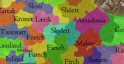 Carte de Skylett peu de temps avant l'invasion askiarienne-map