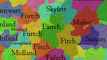 Carte de Färtch peu de temps avant l'invasion askiarienne-map