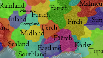 Carte de Fërch peu de temps avant l'invasion askiarienne-map