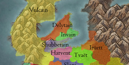 Carte d'Invain peu de temps avant l'invasion askiarienne-map