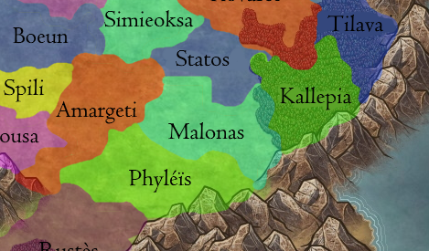 Carte de Malonas peu de temps avant l'invasion evizienne-map