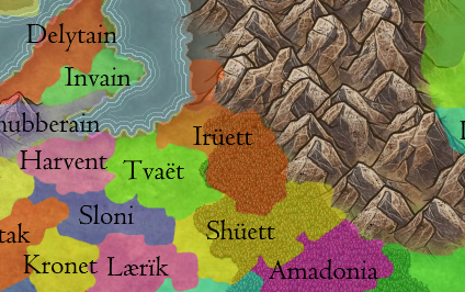 Carte d'Irüett peu de temps avant l'invasion askiarienne-map