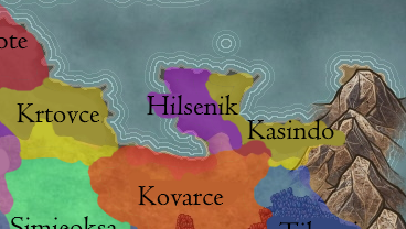 Carte d'Hilsenik peu de temps avant l'invasion evizienne-map