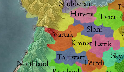 Carte de Vartak peu de temps avant l'invasion askiarienne-map